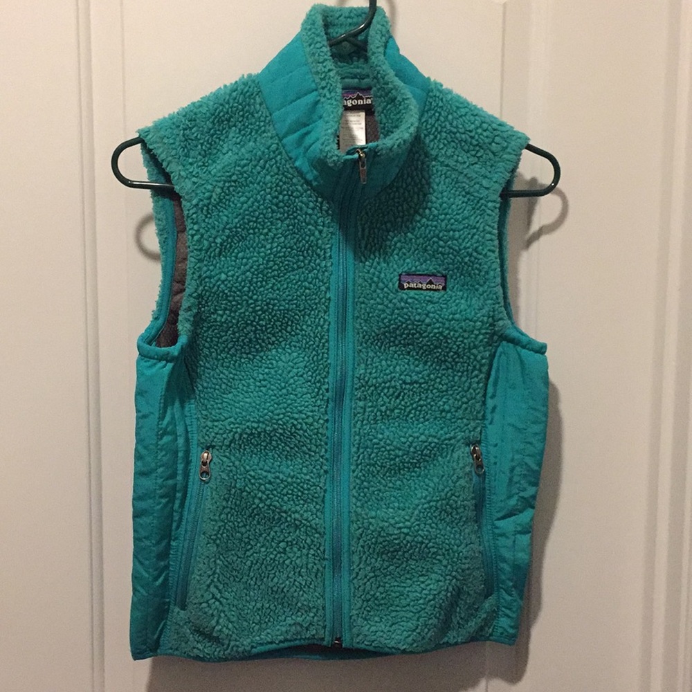 Celeste green/teal Patagonia vest